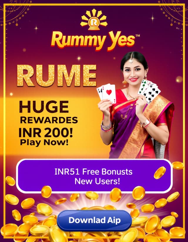 Rummy Yes Banner